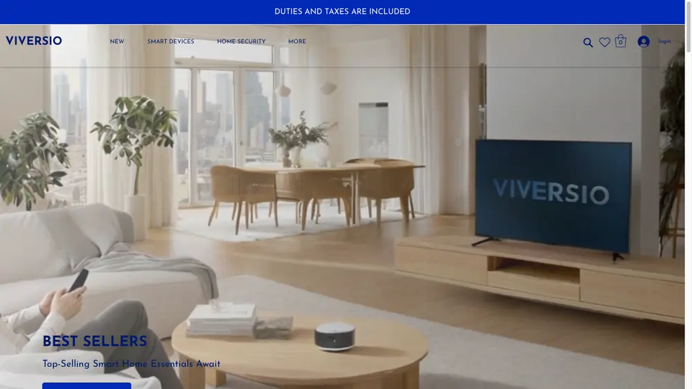 Viversio — A smart-home and security store.
